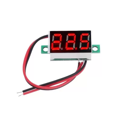 0.36″ DC 4.5-30V Digital RED LED Display Voltmeter