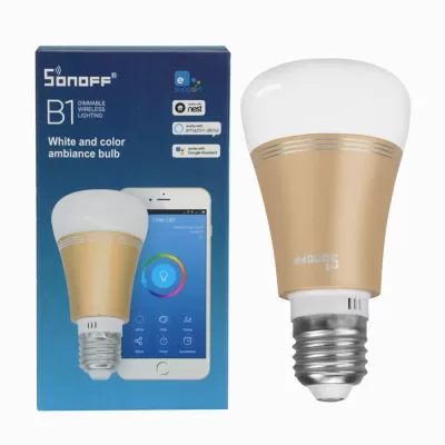 Sonoff Dimmable Wirelss Lighting Bulb RGB