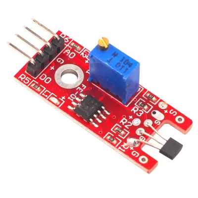 KY-024 4pin Linear Magnetic Hall Switches Speed Counting Sensor Module