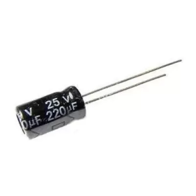 220uF/25V Electrolytic capacitor