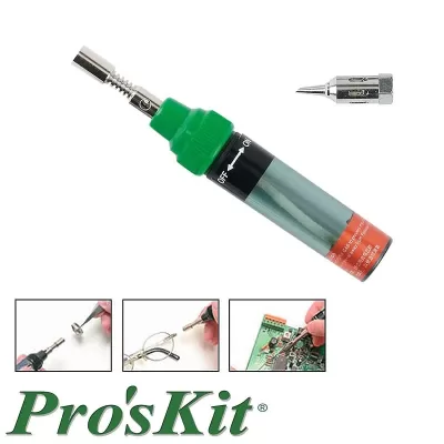 Pro’skit Portable Gas  Soldering Tool Kit With Torch Tip 8PK-101-2
