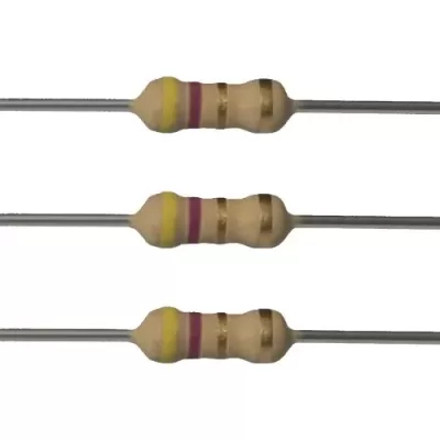 4.7 Ohm Resistor 1/4w