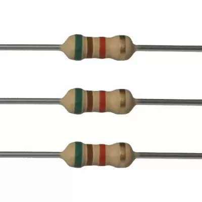 5.1 Ohm Resistor 1/4w