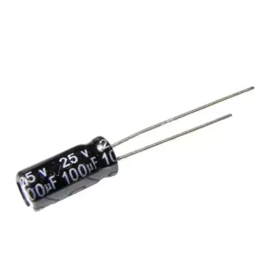 100uF/25V Electrolytic capacitor
