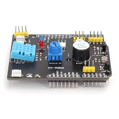 Multi-Function Learning Shield For Arduino
