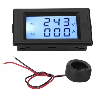 AC 80-300V 100A Digital Display Voltmeter Amperemeter