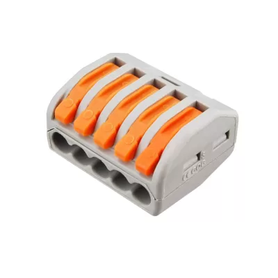 WAGO Wire Push Cable Connector 5 ports