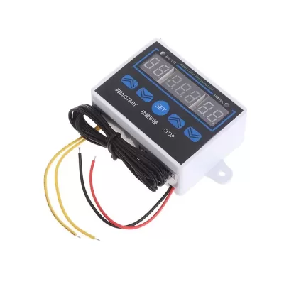 XH-W1411 AC220V Digital Temperature Controller Thermostat Thermoregulator Sensor Meter for Incubator Cooling Heating