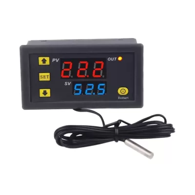 W3230 AC 110-220V 20A Digital Temperature Controller With Heating/Cooling Control Instrument