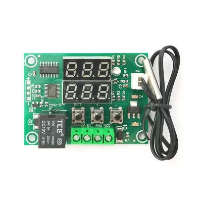 XH-W1219 DC12V Dual LED Digital Display Thermostat Temperature Controller Relay With NTC Sensor