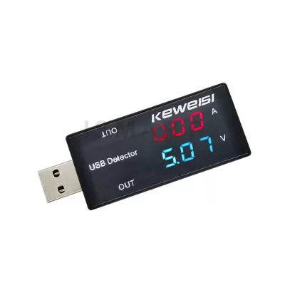 KWS-10VA USB Current Voltage Tester USB Detector Double Row