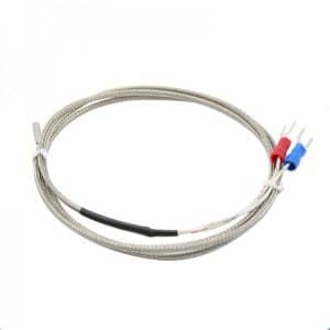 K-Type Thermocouple 1m High Temperature Sensor 0-600 Degree 3*15*1000