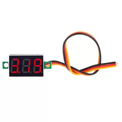 0.36″ DC 0-100V Digital RED Display Voltmeter