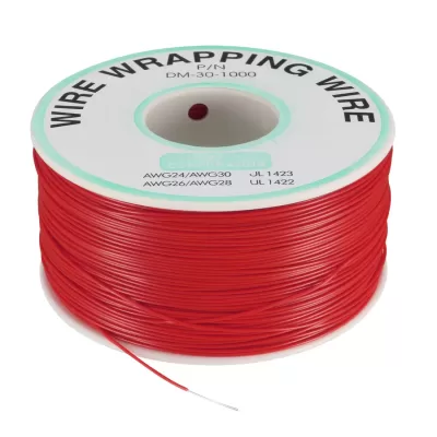 1m Red Wire 0.5 mm