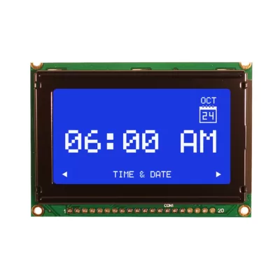 128×64 Graphic LCD blue Display