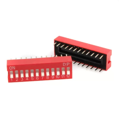 12 POSITION DIP SWITCH