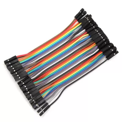 10cm Female TO Female 40Pin Jumper Wires