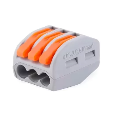 WAGO Wire Push Cable Connector 3 ports