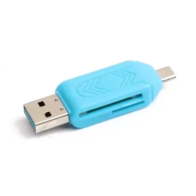 Memory Card Reader with USB 2.0 and Micro USB
