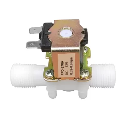 Electric Solenoid Valve DC 12V 1/2 inch N/C Water Air with pressure 0.02- 0.8Mpa