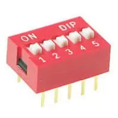 5 POSITION DIP SWITCH