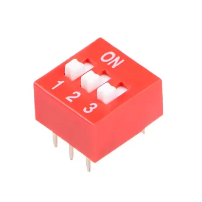 3 POSITION DIP SWITCH