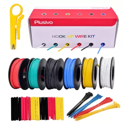 Silicone Wire Kit (22AWG, 6 colors, 7m each)