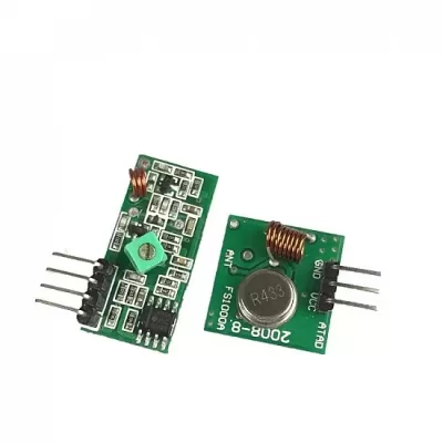 315Mhz RF Wireless Transmitter + Receiver Link Kit Module