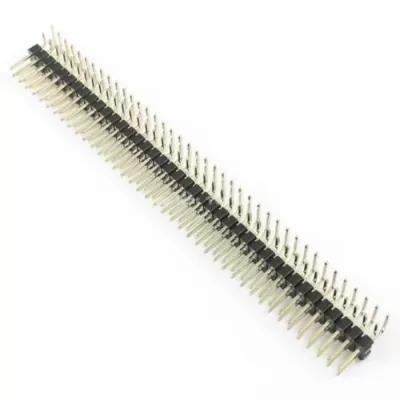 2.54mm 2×40 Pin header Stright male 90 right angle