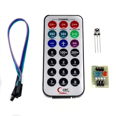 IR remote kit infrared remote control module + receiving head HX1838 + NEC code infrared remote control