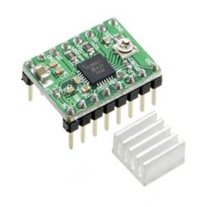 A4988 stepper motor driver Reprap with heat sink GREEN (ORIGINAL)