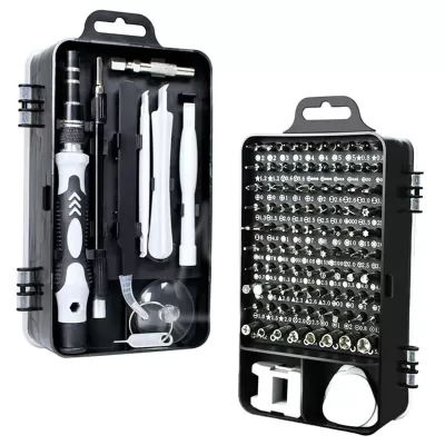 115 in 1 Precision Magnetic Screwdriver Set for Laptop Mobile Repair with Case Tool Kit