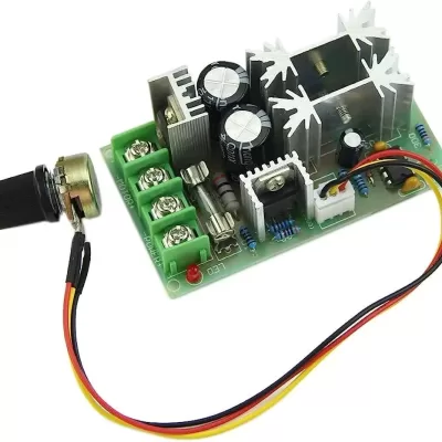 DC10-60V Motor Speed Control Regulator PWM Motor Speed Controller Switch 20A 1200W Current Regulator High Power Drive Module
