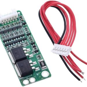 5S 15A 18.5V Lithium Battery BMS Protection Board with wires