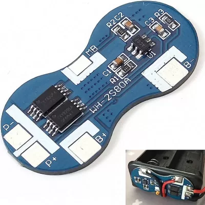 2S 4A 7.4V Lithium Battery BMS Charger Protection Board Overcurrent Overcharge Overdischarge Protection