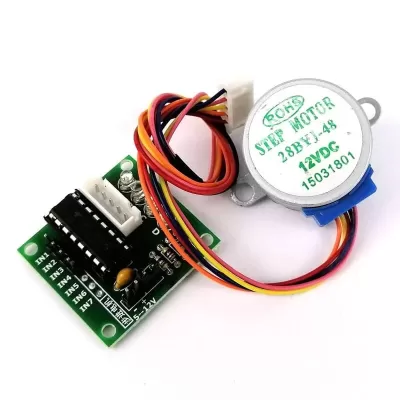 12V 4-phase Stepper Motor with Driver Board ULN2003