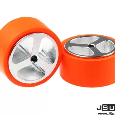 JSUMO JS4320 Aluminum – Silicone Wheel Pair (43mm x 20mm) Pair