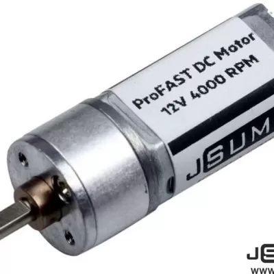 JSUMO ProFast 12V 4000RPM Fast Gearmotor for Line Follower Robots