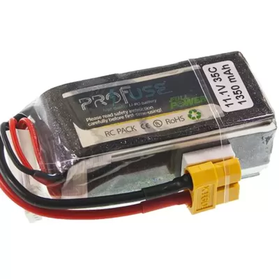Profuse 3S 11.1V Lipo Battery 1350mAh 25C