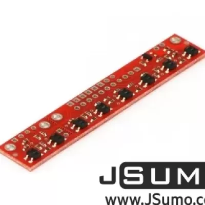 JSUMO QTR-8RC Line Sensor (RC Time Digital)