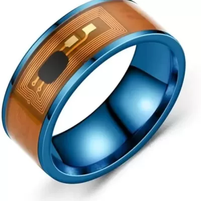 NFC Smart Ring – Blue – size 8