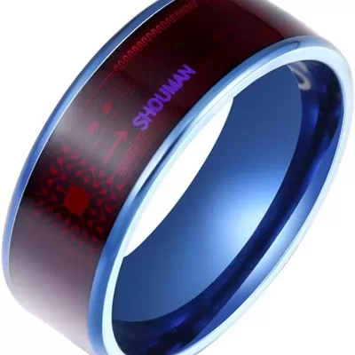 NFC Smart Ring – Blue purple – size 10