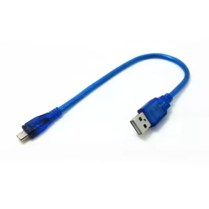 Micro USB Blue Cable 50 cm