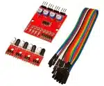Four Infrared Sensor Matrix for Line Follower Robots