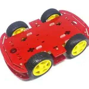 4wd Robot Car Body Red