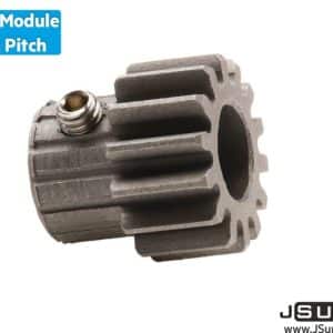 JSUMO 0.8 Module (32 Pitch) 14T Pinion Gear - Ø5-6mm