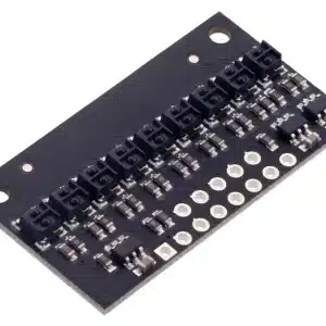 Pololu QTRX-HD-09A Reflectance Sensor Array: 9-Channel, 4mm Pitch, Analog Output, Low Current