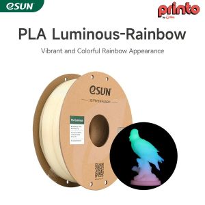 eSUN PLA Luminous 1.75mm 3D Filament 1KG Rainbow