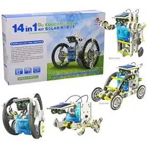 Green Energy Educational 14-in-1 Solar Robot Kit