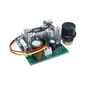 Poleless speed-adjusting DC motor controller general 6v-90v pwm plc 15a